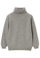 ViaMonte Shop | Il Gufo maglia grigia bambino in pura lana vergine