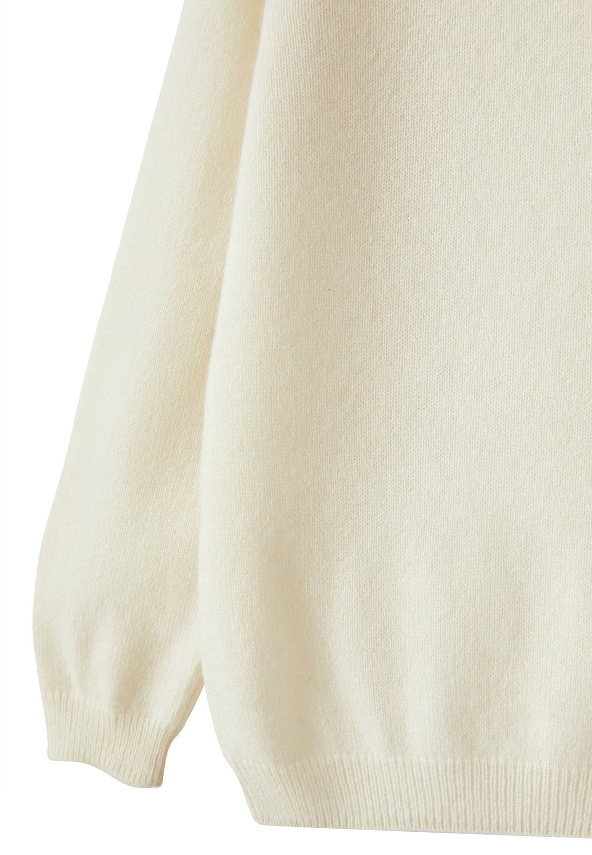 ViaMonte Shop | Il gufo maglia bianca bambino in pura lana vergine