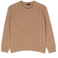 ViaMonte Shop | Il Gufo maglia marrone bambino in lana vergine