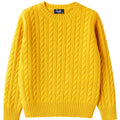 ViaMonte Shop | Il Gufo maglia gialla bambino in lana vergine
