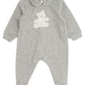 ViaMonte Shop | Il Gufo tutina grigia neonato in cotone