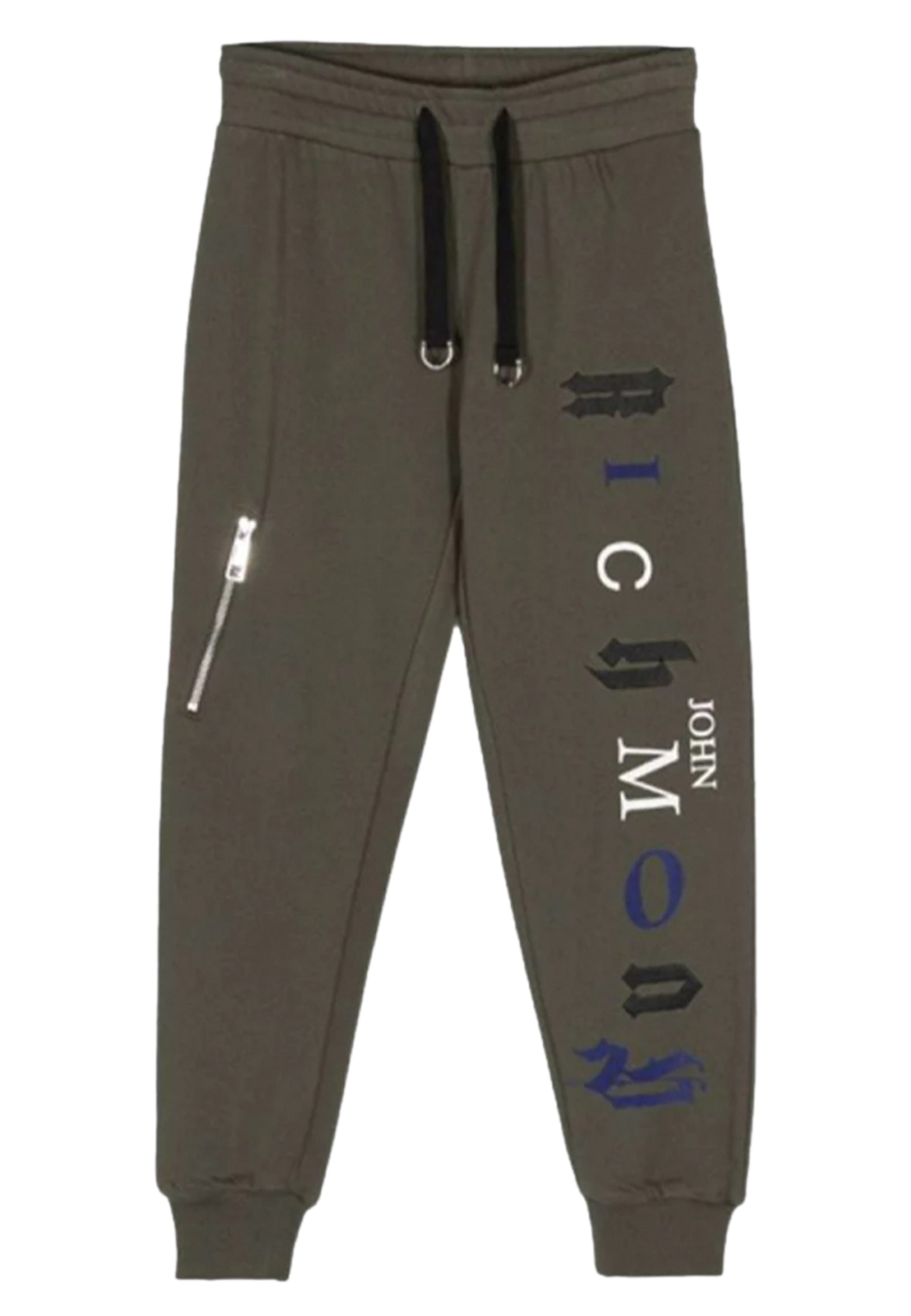 ViaMonte Shop | John Richmond pantalone sportivo verde bambino in cotone