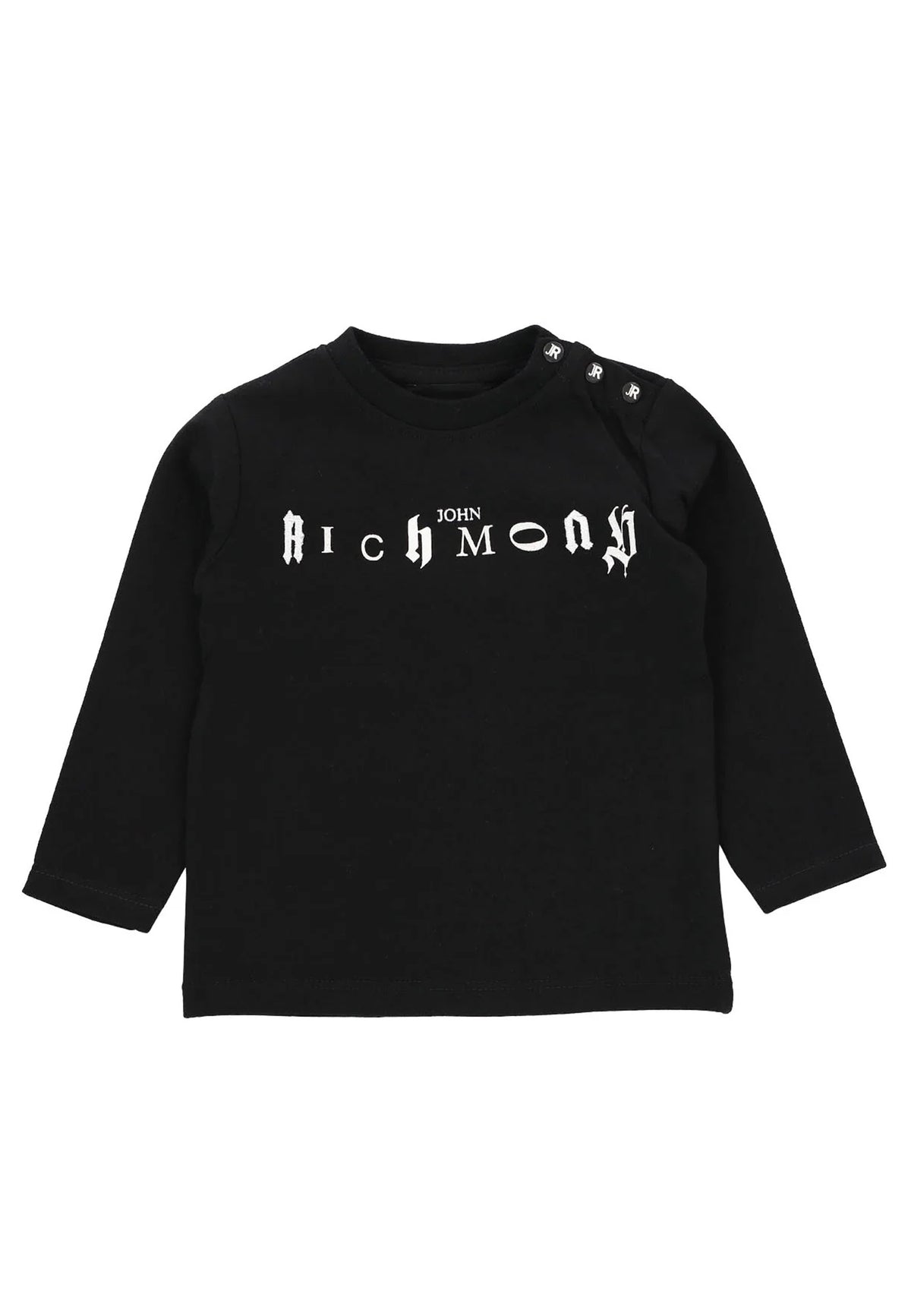 ViaMonte Shop | John Richmond t-shirt nera neonato in cotone