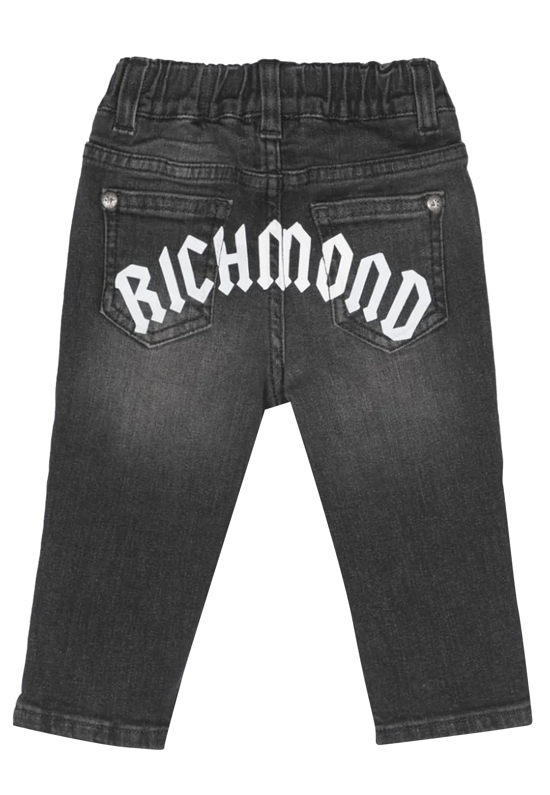 ViaMonte Shop | John Richmond jeans neri neonato in denim
