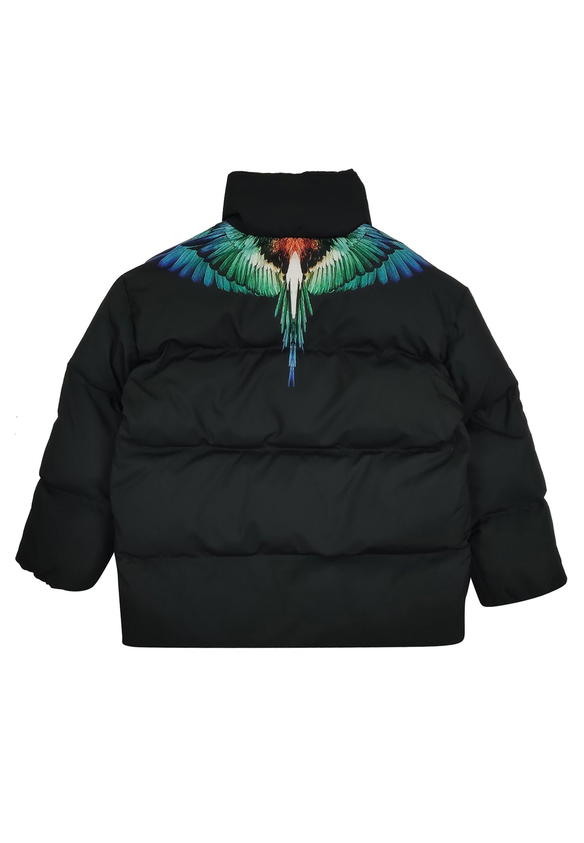 ViaMonte Shop | Marcelo Burlon giubbino nero bambino in nylon