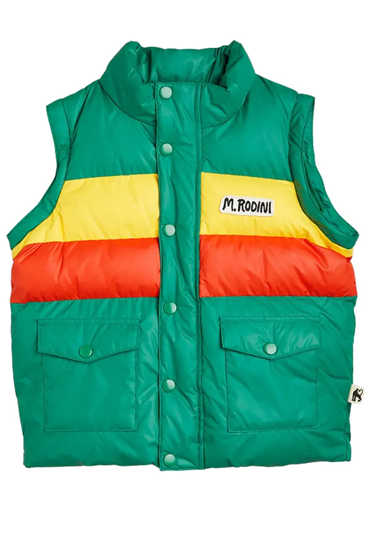 ViaMonte Shop | Mini Rodini giubbino verde bambino