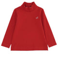 ViaMonte Shop | Monnalisa lupetto rosso in jersey elasticizzato