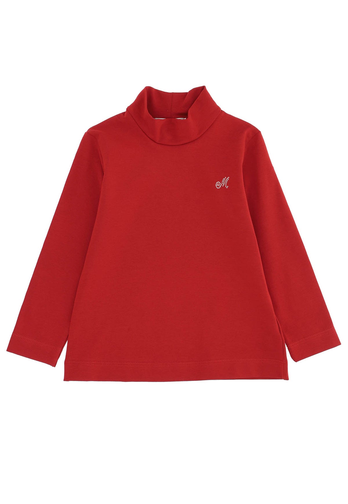 ViaMonte Shop | Monnalisa lupetto rosso in jersey elasticizzato