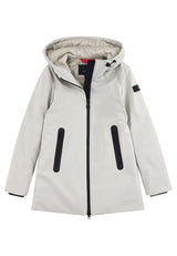 ViaMonte Shop | Peuterey giubbino Telia ta kid grigio chiaro bambina