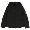 ViaMonte Shop | Stone Island giubbino nero bambino in tessuto tecnico