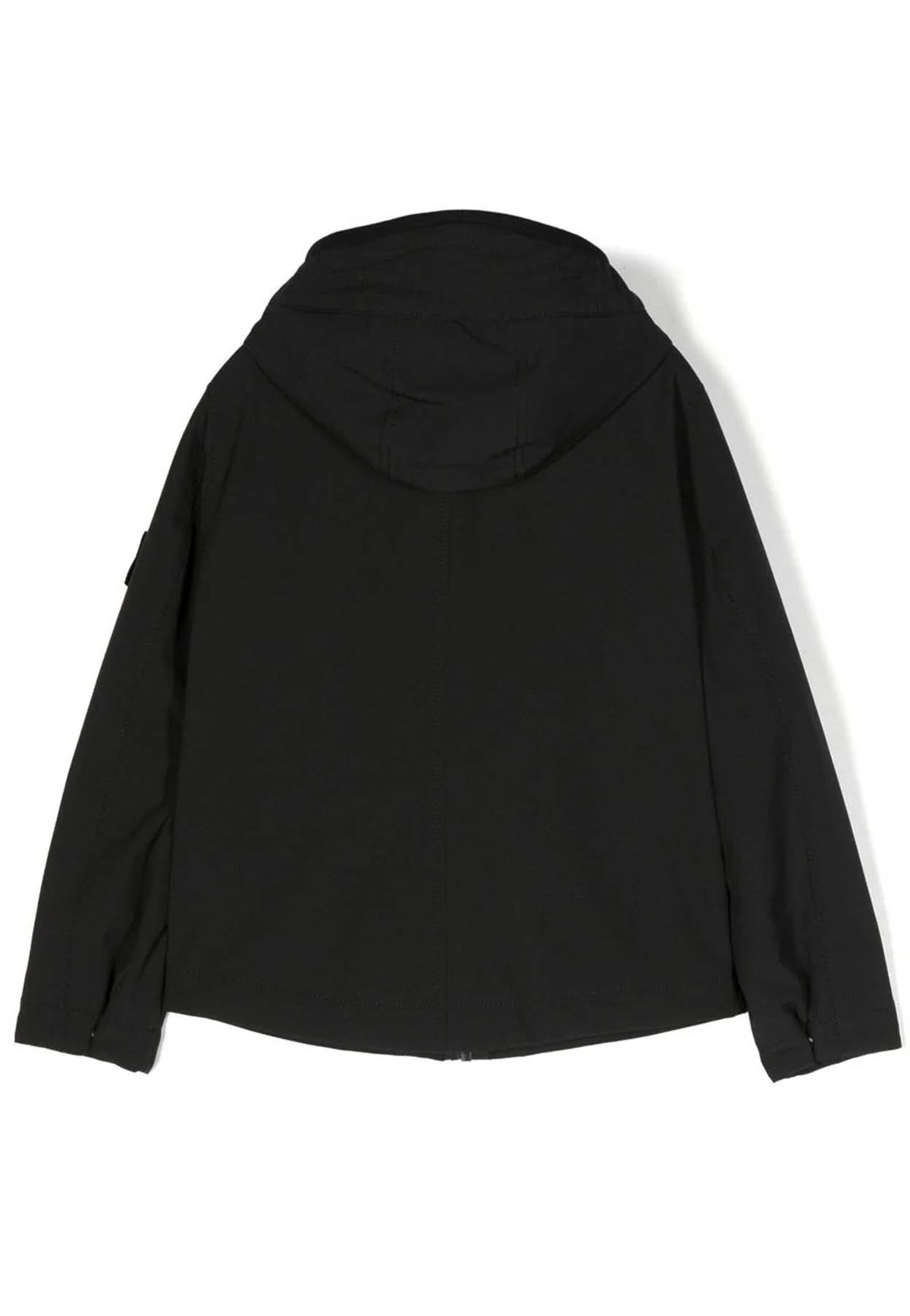 ViaMonte Shop | Stone Island giubbino nero bambino in tessuto tecnico