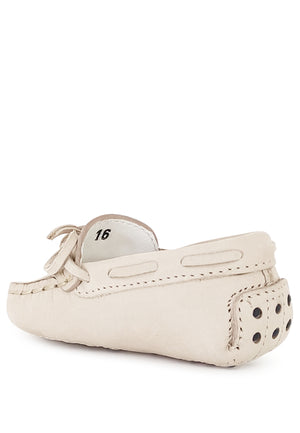 ViaMonte Shop | Tod's mocassino neonato beige in pelle