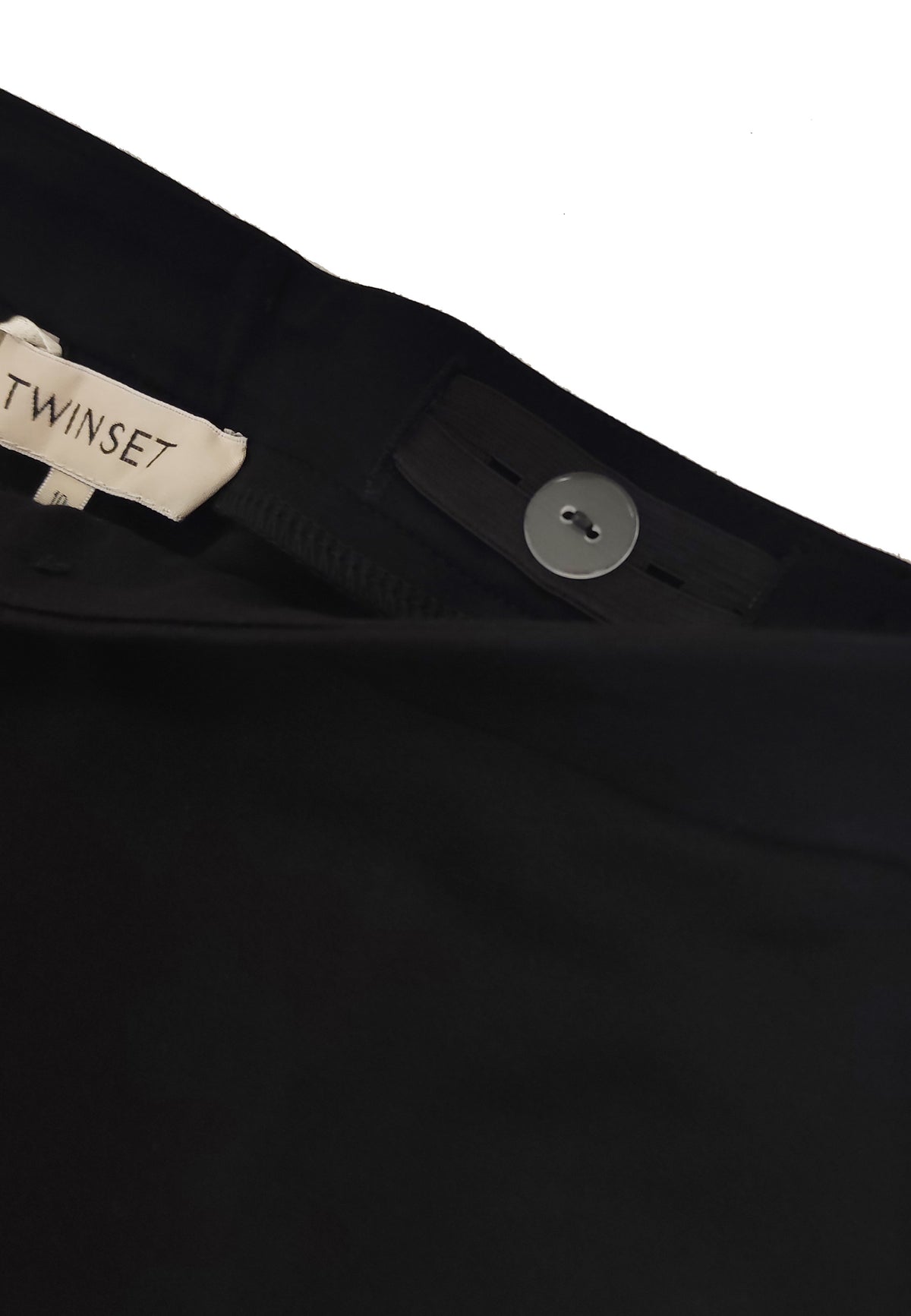 ViaMonte Shop | Twinset pantalone nero bambina in viscosa