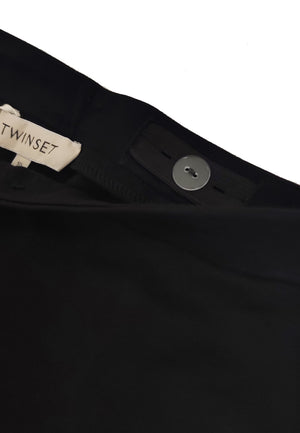 ViaMonte Shop | Twinset pantalone nero bambina in viscosa