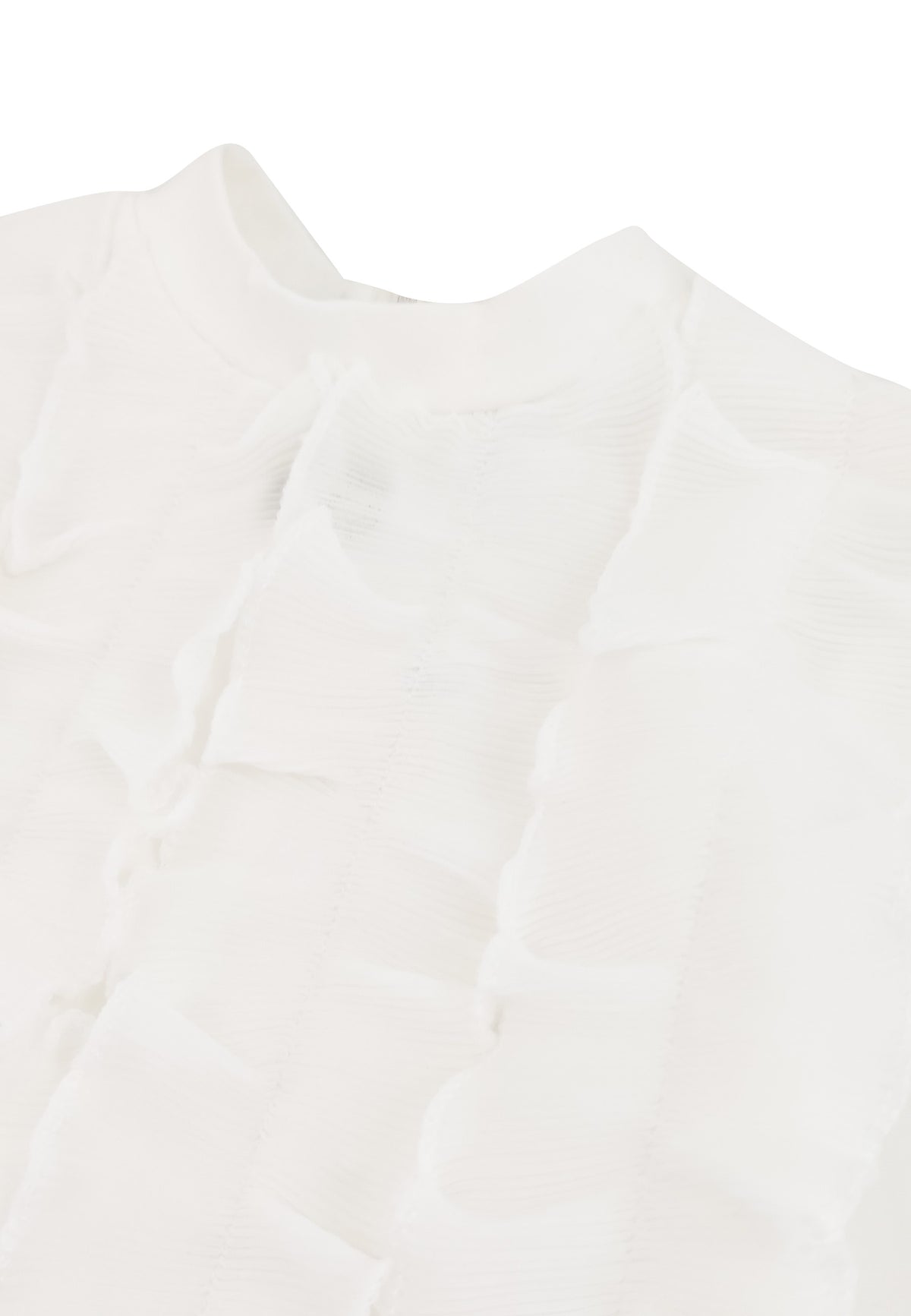 ViaMonte Shop | Twinset vestito bianco bambina in misto viscosa