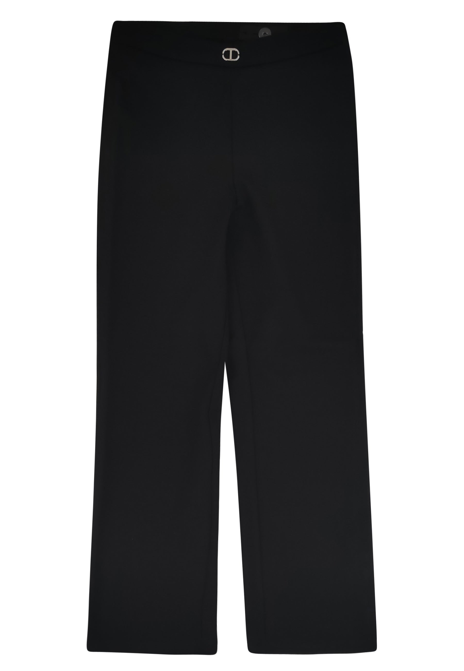 ViaMonte Shop | Twinset pantalone nero bambina in viscosa