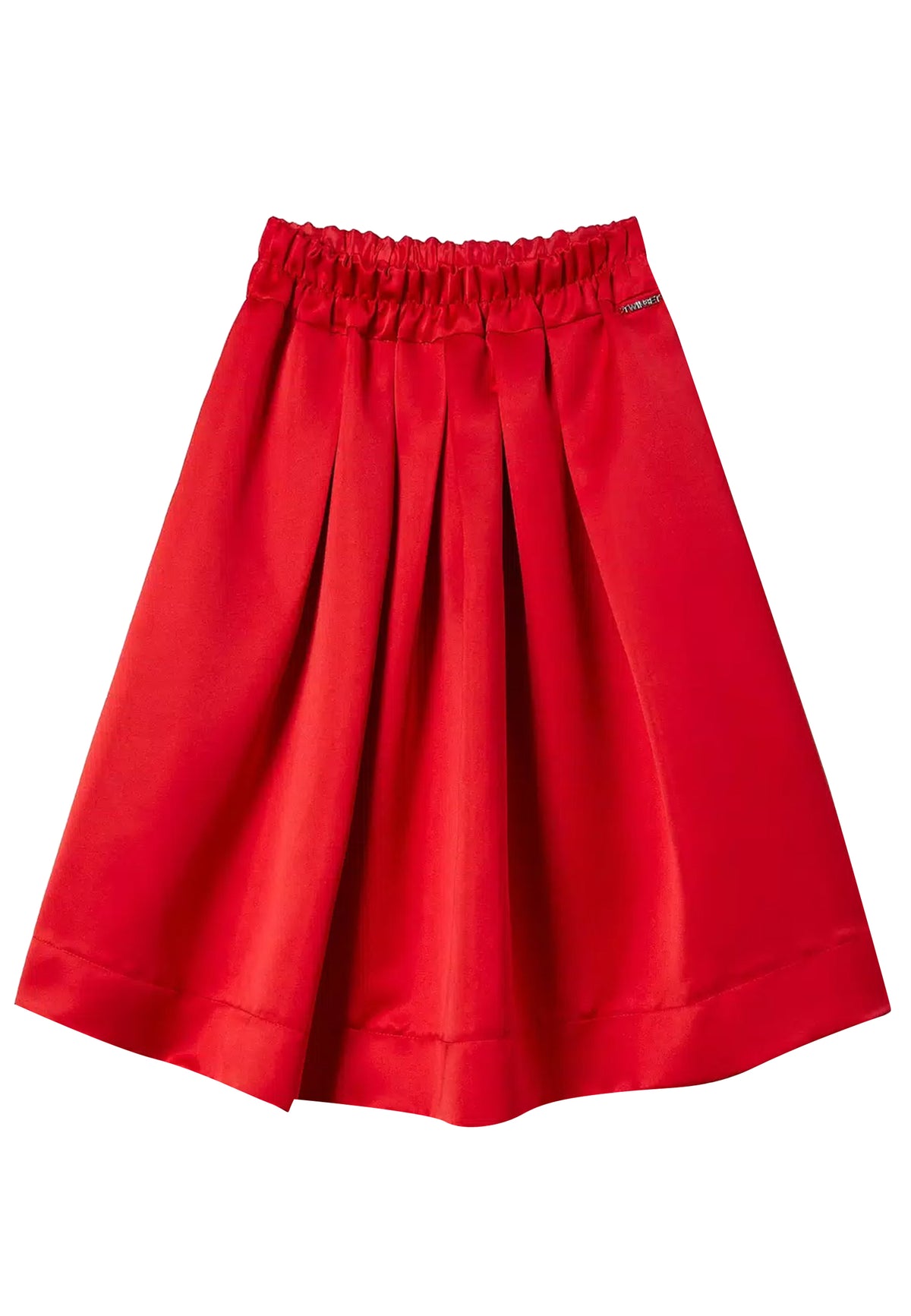 ViaMonte Shop | Twinset gonna rossa bambina in duchesse