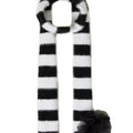 ViaMonte Shop | Twinset sciarpa bianco/nera bambina