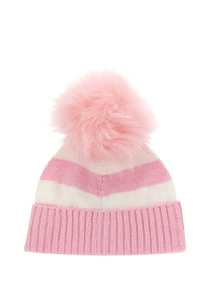 ViaMonte Shop | Barbie cappello rosa bambina in misto lana