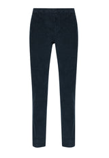 ViaMonte Shop | Dondup pantalone uomo blu a costine strette di velluto