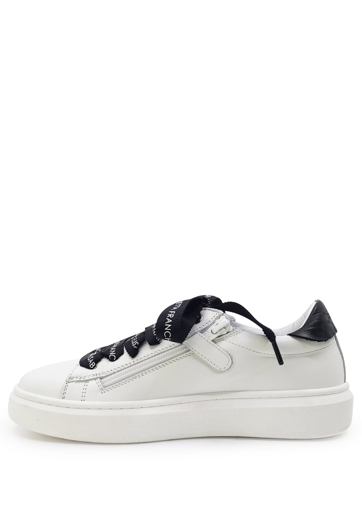 ViaMonte Shop | Elisabetta Franchi sneakers bianca bambina in pelle