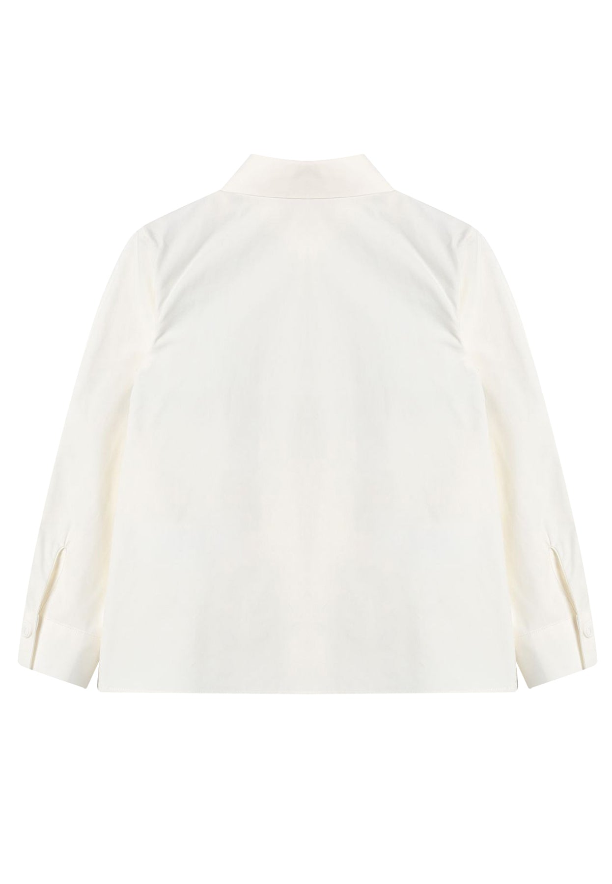 ViaMonte Shop | Elisabetta Franchi camicia bianca bambina in cotone