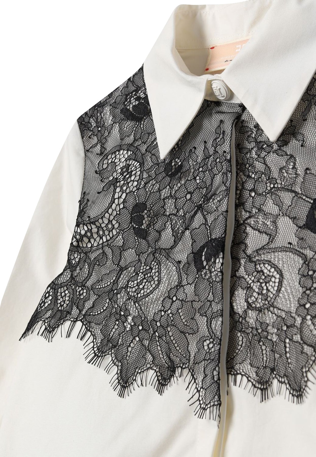 ViaMonte Shop | Elisabetta Franchi camicia bianca bambina in cotone