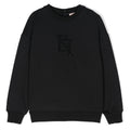 ViaMonte Shop | Elisabetta Franchi felpa nera bambina in cotone