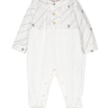 ViaMonte Shop | Elisabetta Franchi tutina bianca neonata in cotone