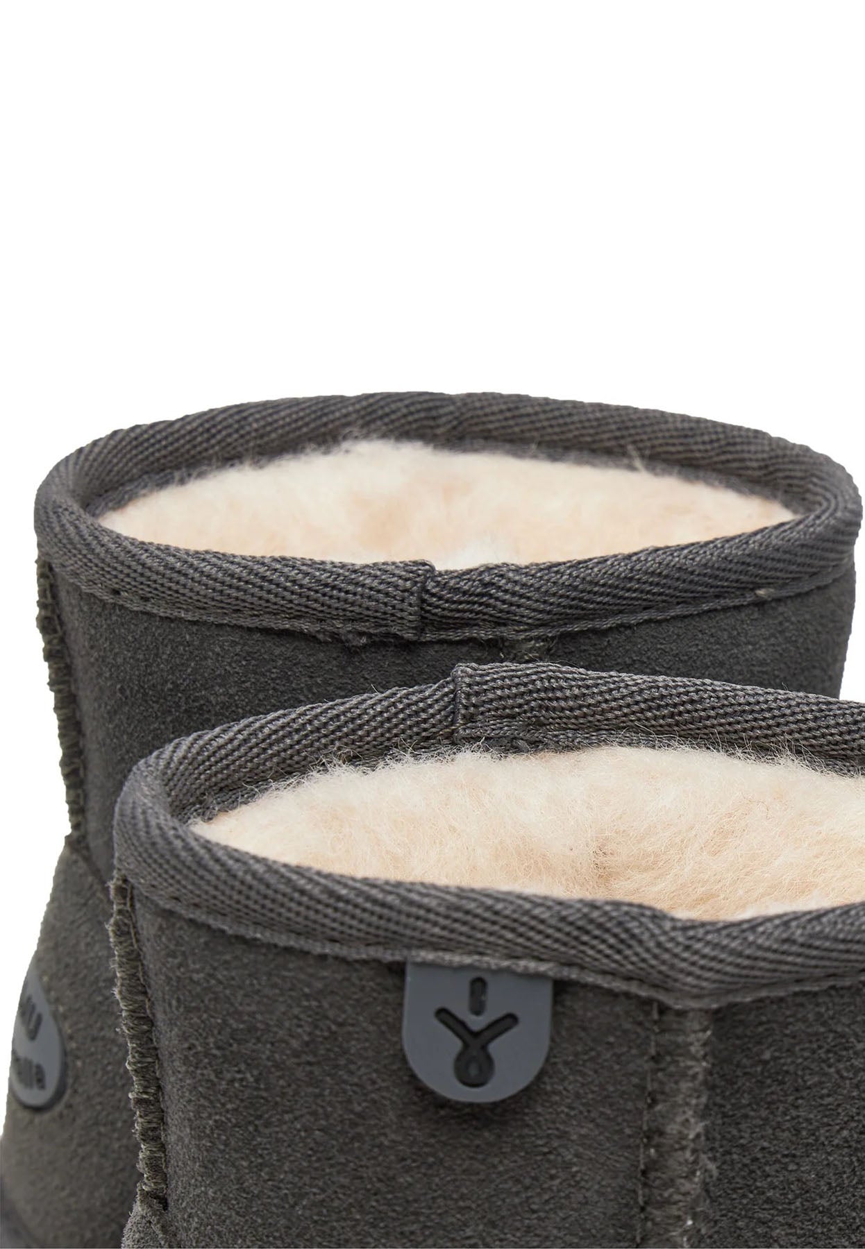 ViaMonte Shop | EMU Australia stivaletti wallaby mini grigi bambina in pelle scamosciata
