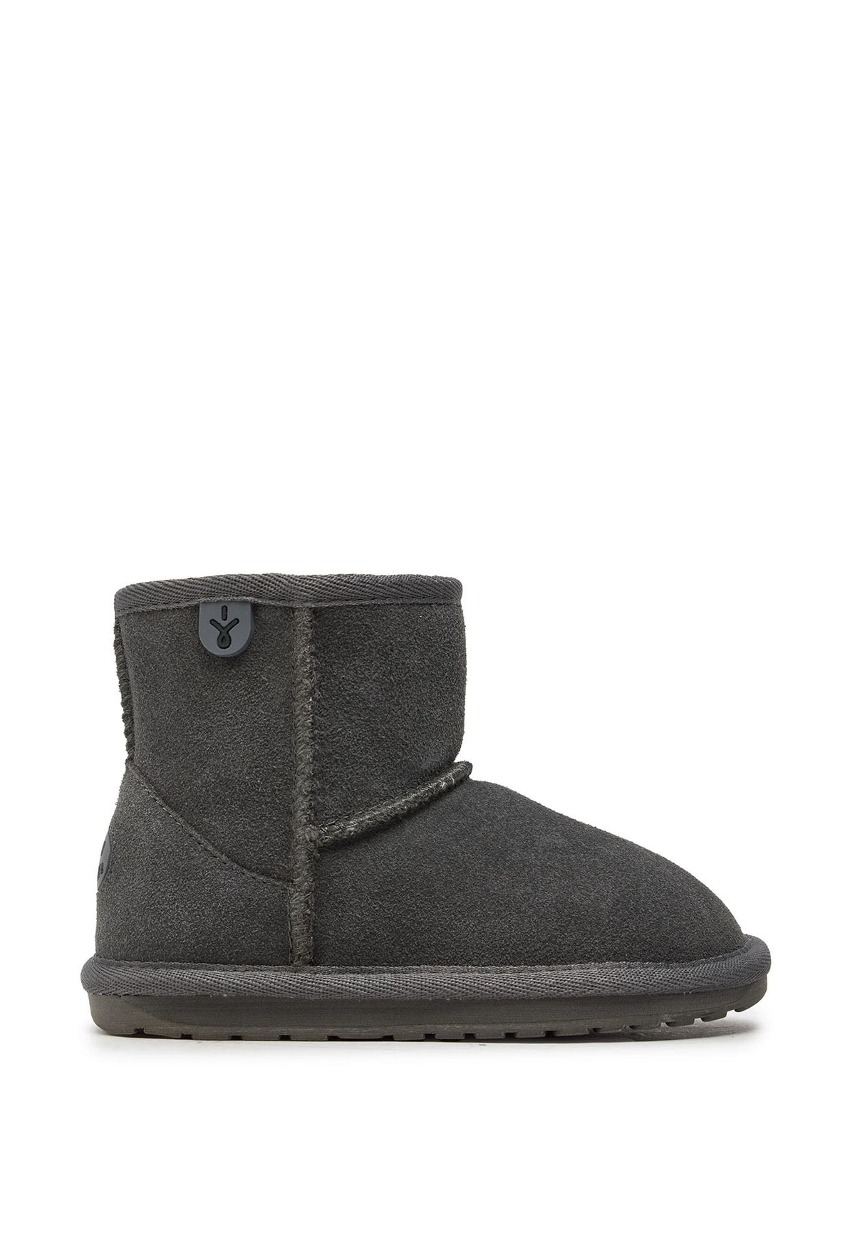 ViaMonte Shop | EMU Australia stivaletti wallaby mini grigi bambina in pelle scamosciata