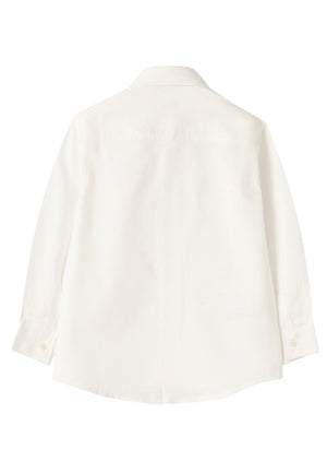 Il Gufo camicia bianca bambino in cotone | ViaMonte Shop