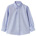 ViaMonte Shop | Il Gufo camicia azzurra neonato in cotone