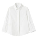 ViaMonte Shop | Il Gufo camicia bianca bambino in cotone