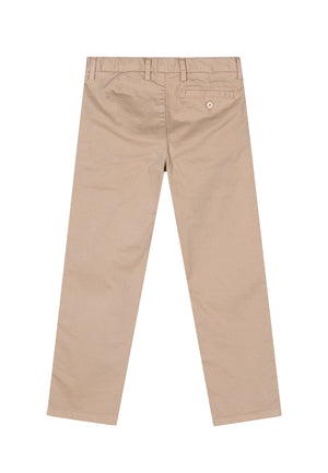 ViaMonte Shop | Il Gufo pantalone beige bambino in cotone