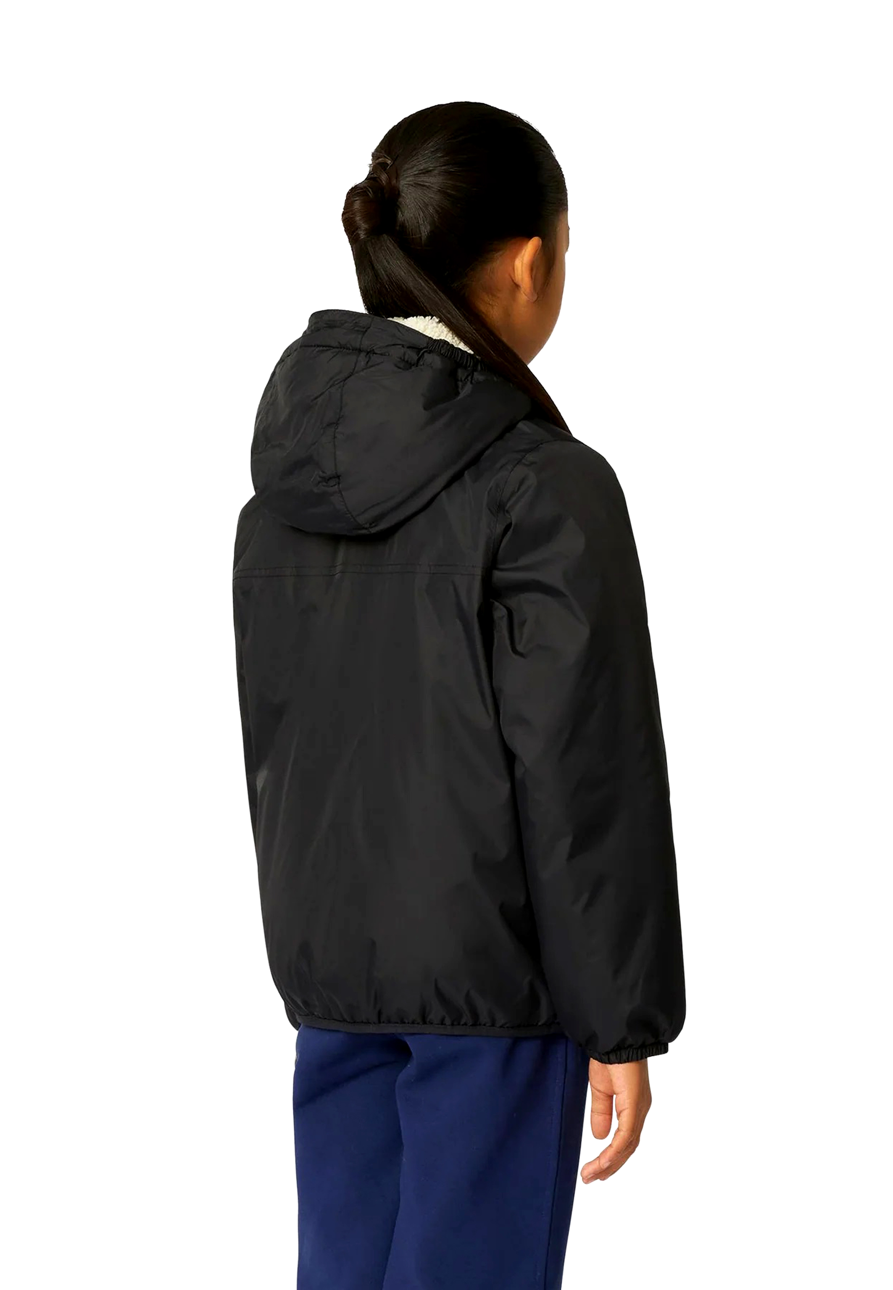 ViaMonte Shop | K-Way giubbino Le Vrai 3.0 Claude Orsetto nero bambino in nylon