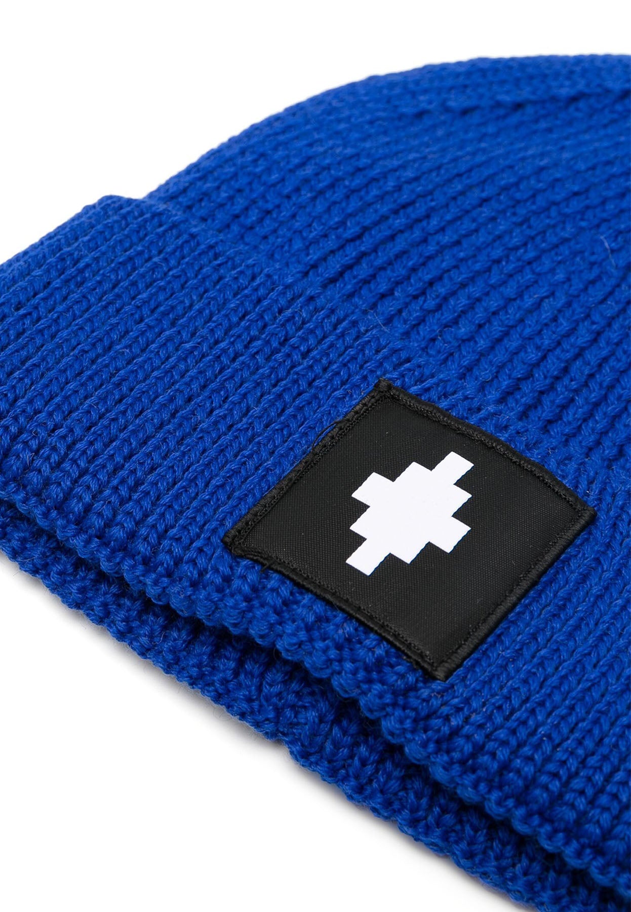ViaMonte Shop | Marcelo Burlon cappello blu bambino in misto lana