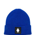 ViaMonte Shop | Marcelo Burlon cappello blu bambino in misto lana