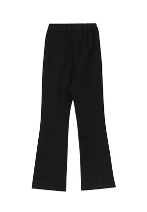 ViaMonte Shop | Miss Blumarine pantalone nero bambina in viscosa