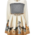 ViaMonte Shop | Monnalisa vestito panna bambina