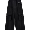 ViaMonte Shop | Monnalisa pantalone nero bambina in raso