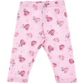 ViaMonte Shop | Monnalisa leggings rosa neonata in cotone