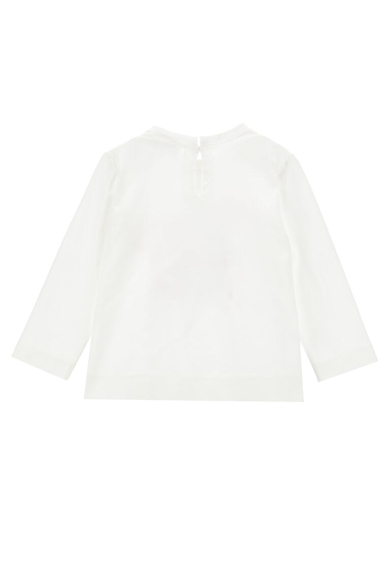 ViaMonte Shop | Monnalisa t-shirt bianca neonata in cotone