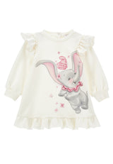 ViaMonte Shop | Monnalisa vestito bianco neonata in cotone