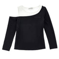 ViaMonte Shop | Monnalisa maglia nera bambina in cotone