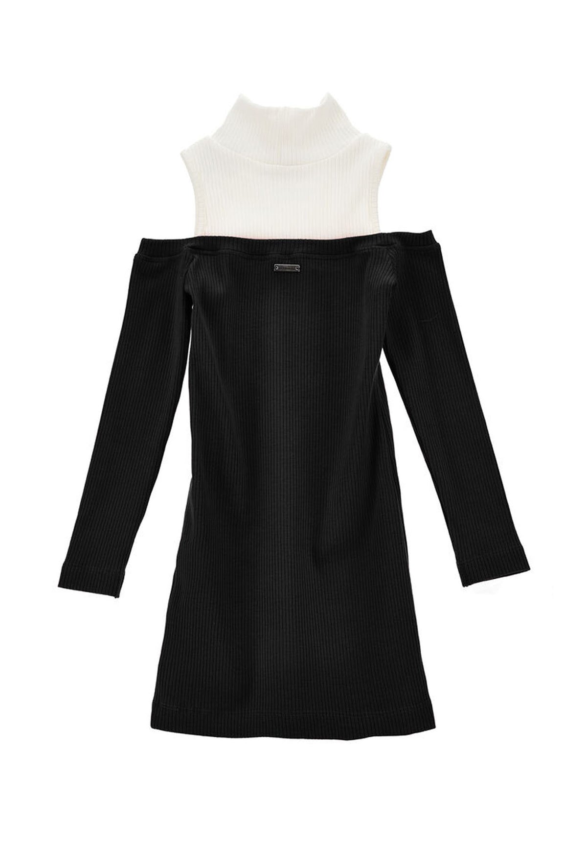 ViaMonte Shop | Monnalisa vestito nero bambina in viscosa
