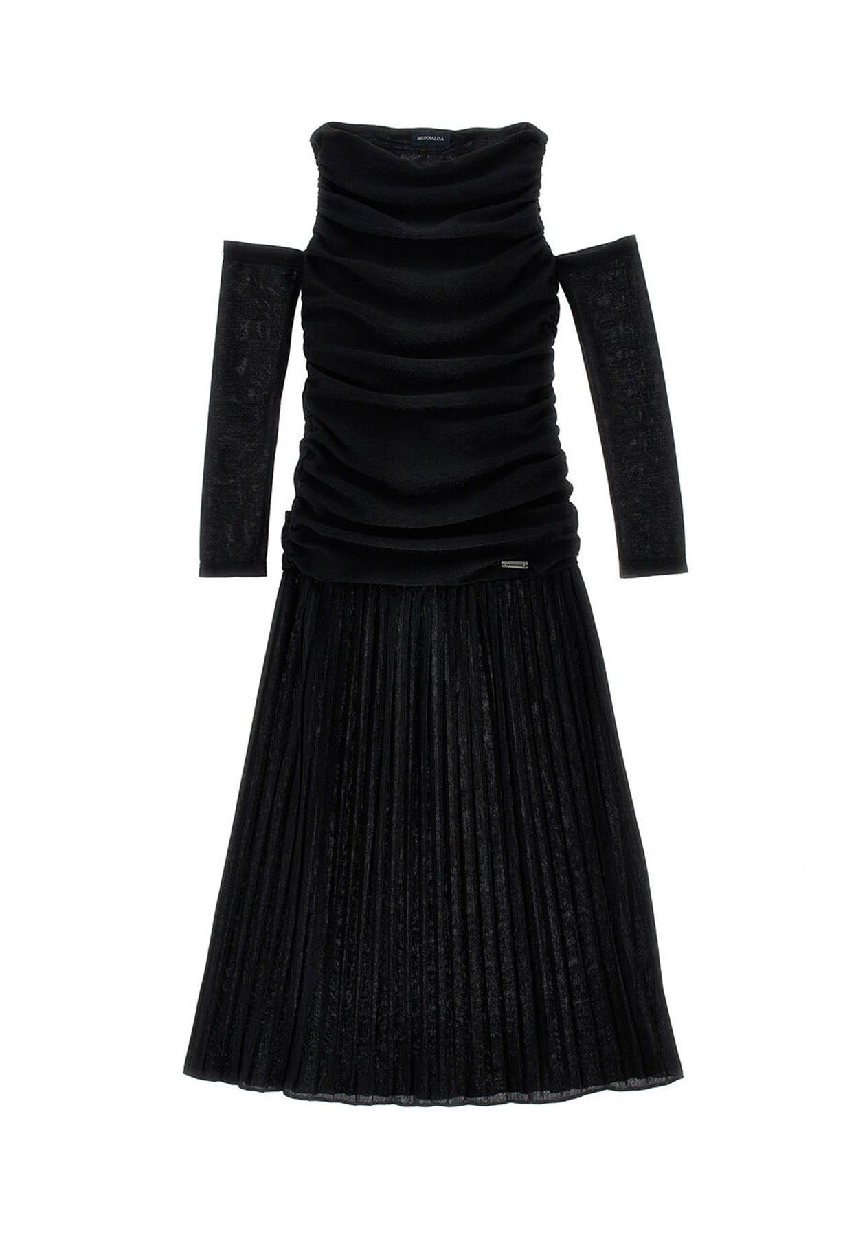 Monnalisa vestito nero bambina | ViaMonte Shop