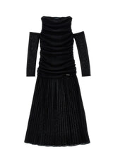 Monnalisa vestito nero bambina | ViaMonte Shop