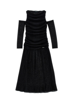 Monnalisa vestito nero bambina | ViaMonte Shop