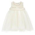 ViaMonte Shop | Monnalisa vestito bianco neonata in tulle